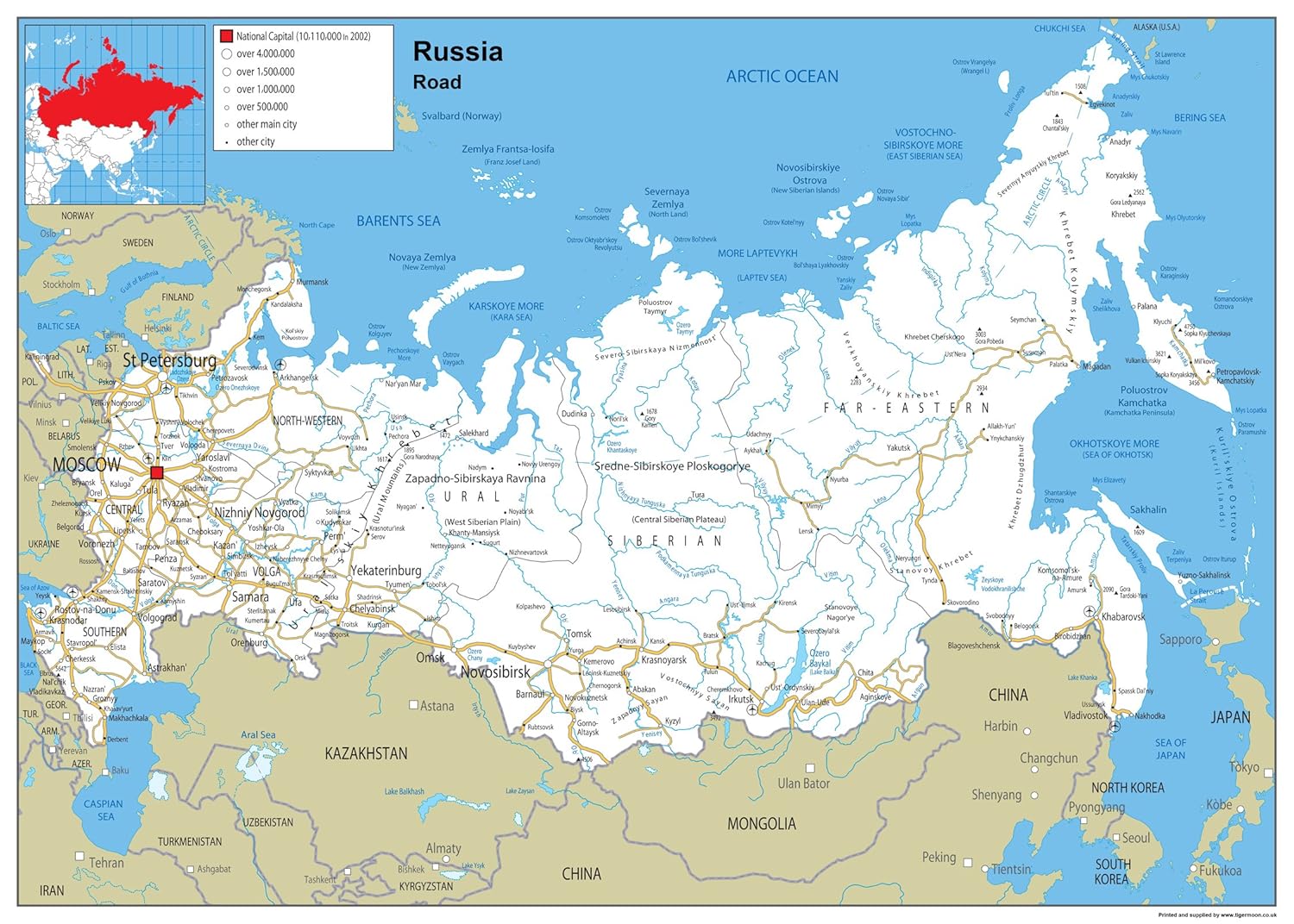 Russia map